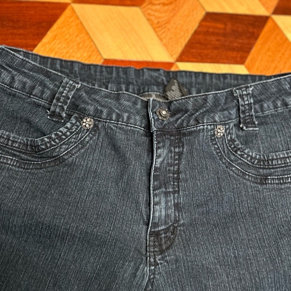 VSH dark denim capris size 14 - Picture 4 of 11